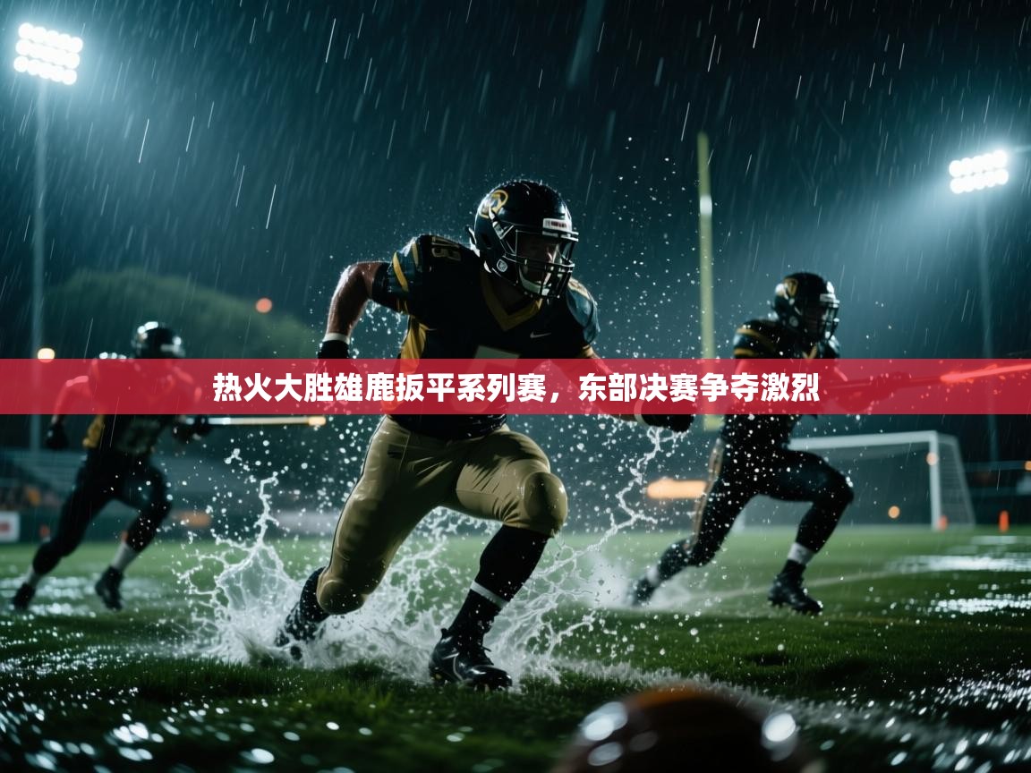 热火大胜雄鹿扳平系列赛，东部决赛争夺激烈